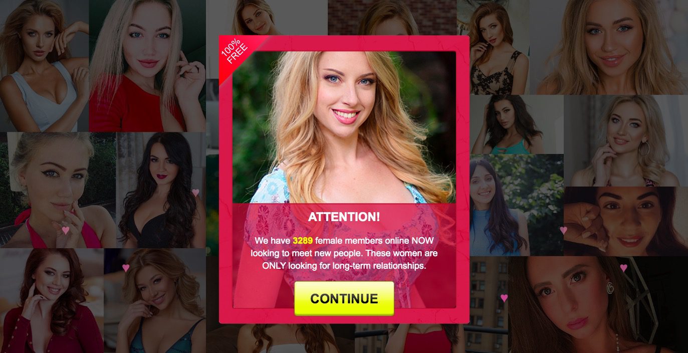 DateUkrainianGirl main page