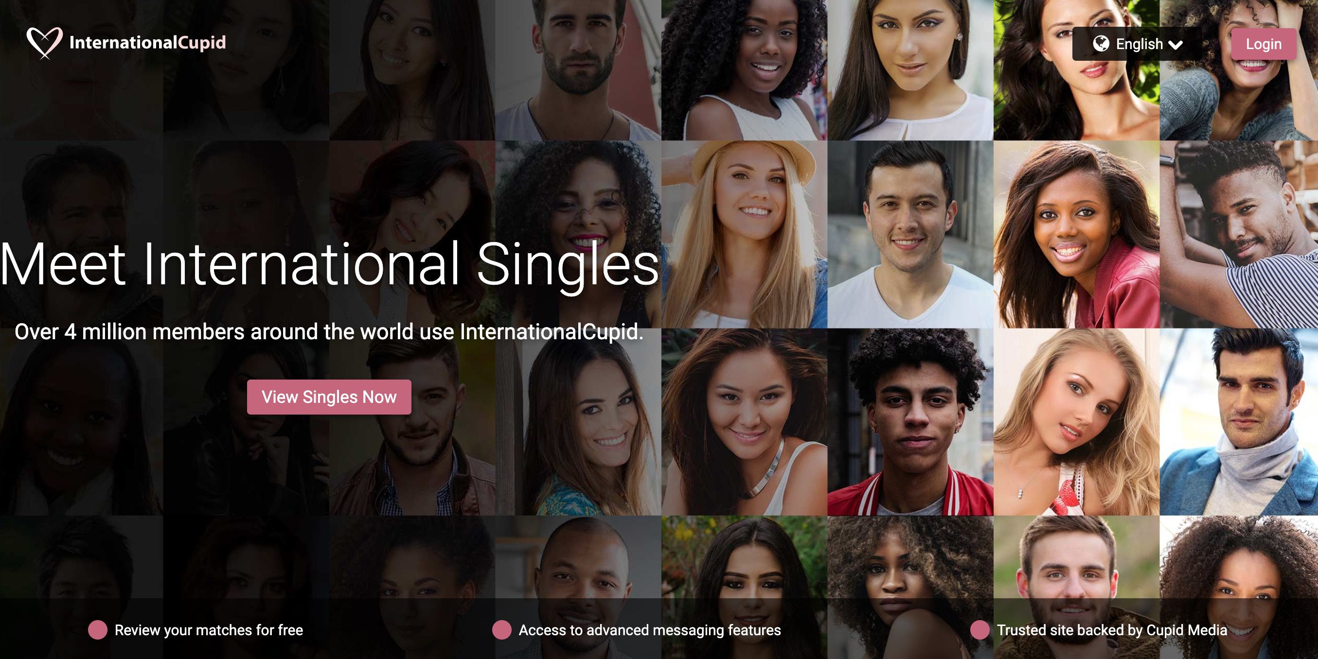 InternationalCupid main page