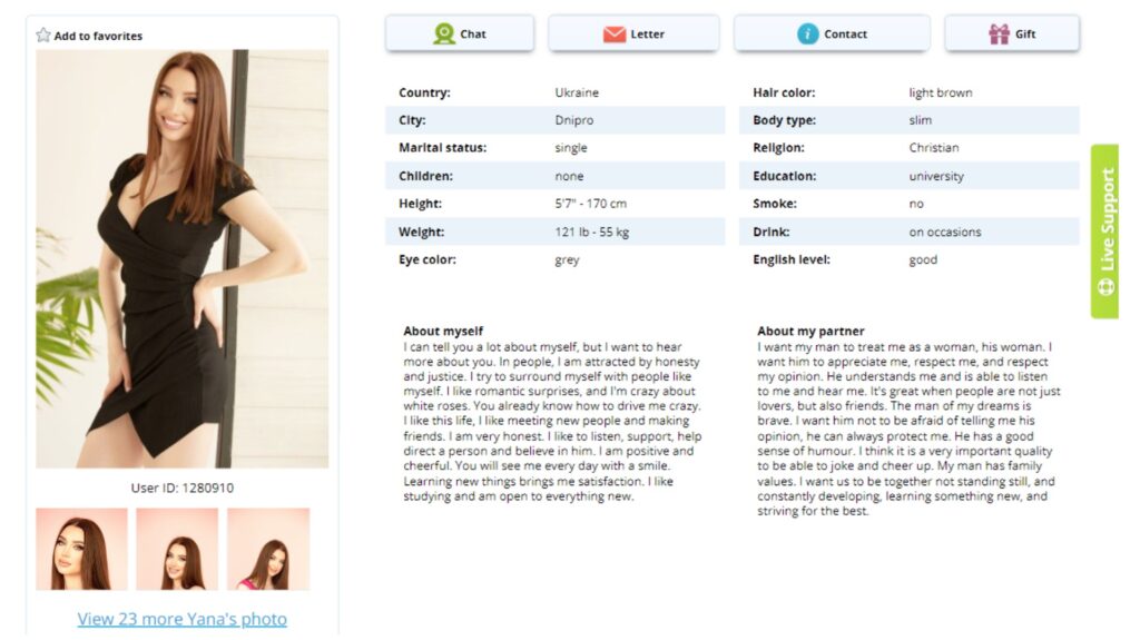 Jump4love woman profile